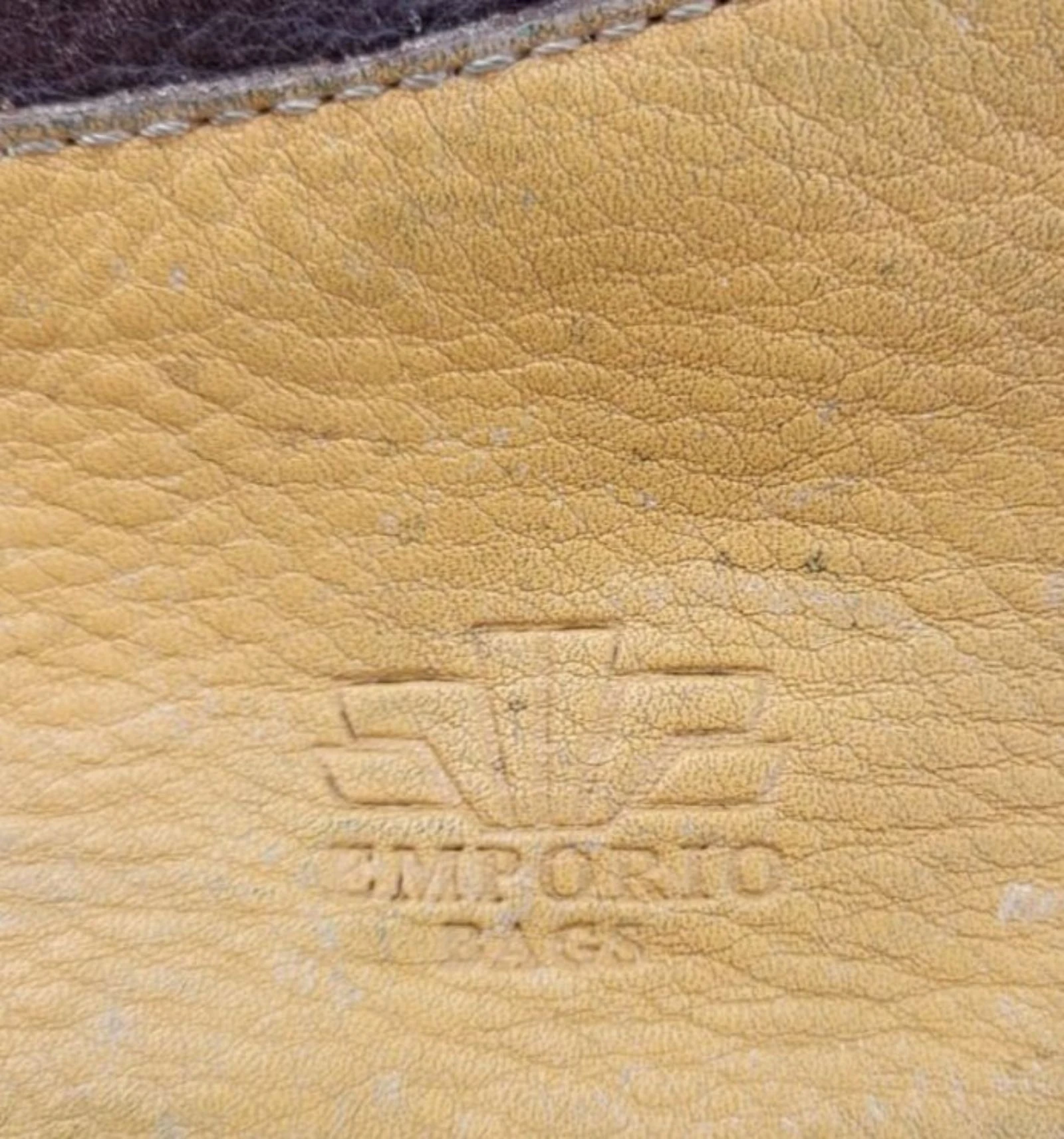 El Corte Inglés Real Leather Bucket Backpack Vintage Retro 90s – photo 14